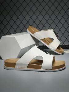 Men's Casual Flip Flops, Lightweight Outdoor Slippers for Beach, Comfortable Home Summer Sandals for Daily Wear, Casual Beach Shoes