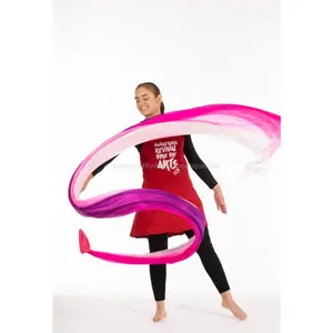 Joy Throw Streamer - Mix color Pink Silk Flower Praise and worship Dance Throw Streamer