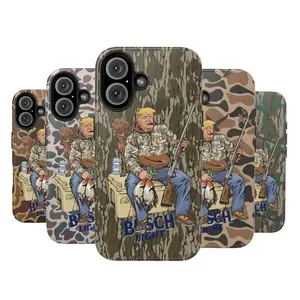Hunter Doonalld Truumpp With Busch Light Beer Phone Case, Fan Gift , Tough Case Compatible with iPhone 17/16/15/14/13/12/11 Pro Max/Plus