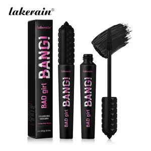 Long Lasting 2counts Volumizing Mascara, Waterproof Smudge-Proof, Lightweight, Spiral Brush, Ideal for Sparse/short Lashes, Women's Makeup