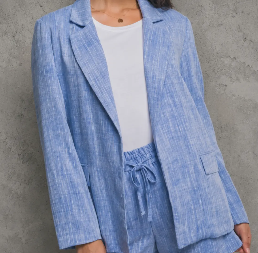 Linen blazer