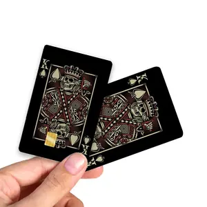 Skull Pattern Credit Card Skin, 4 Counts/set Vinyl No Residue Sticker, Ultra-thin Waterproof & Scratch Resistant Card Sticker, Personalized Bank Card Decoration, Decal Sticker