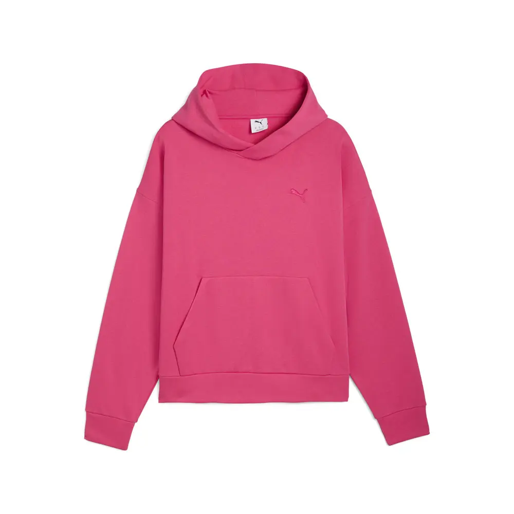 PUMA Mens Wardrobe Essentials Boxy Hoodie Casual Outerwear Casual - Pink