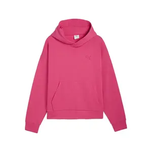 PUMA Mens Wardrobe Essentials Boxy Hoodie Casual Outerwear Casual - Pink