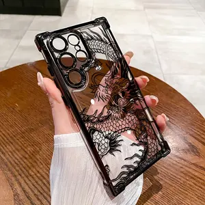 Phone Case: High-end Premium Protective Phone Case, Reinforced Protection for All Four Corners, Compatible with Samsung Galaxy S25/S24/S23/S22/S21 Series, Transparent, Shock-absorbing, Suitable as a Gift for All Four Seasons
