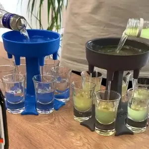 Six-Hole Beer Dispenser, Wine Pourer for Parties, Ideal for Event Drink Distribution, Efficient Beverage Serving Tool, Home Bar Accessories