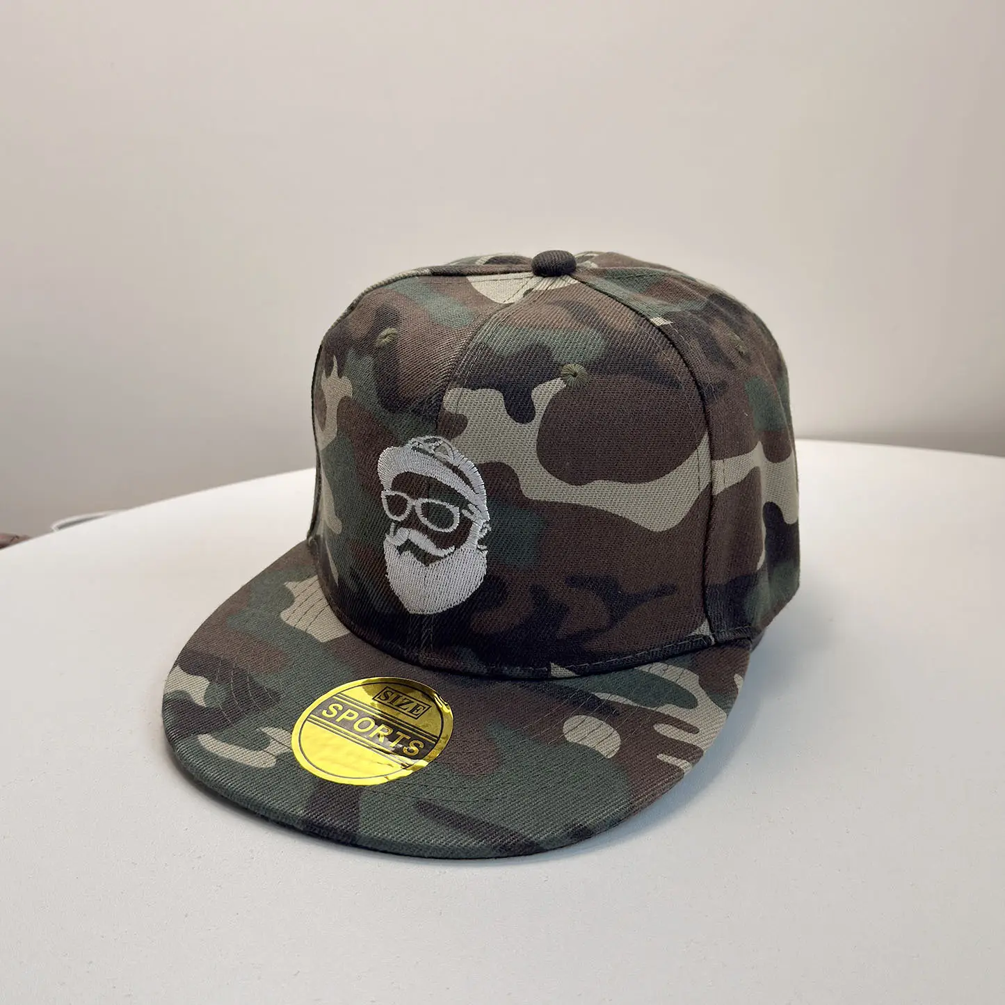 Old man's camouflage style