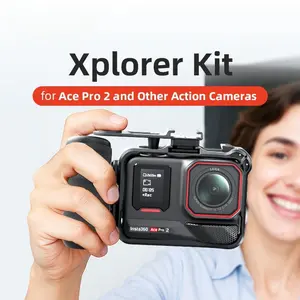 Insta360 AcePro2 Street Camera Handle DJIAction Sports GoPro, suitable for Insta360/DJl Action, Hero series sports cameras