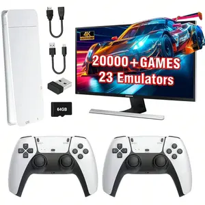 M15 Plus Wireless Retro Gaming Console, 4K Output Controller, Home Game Console with 20,000+ Games, E-Sports Controller