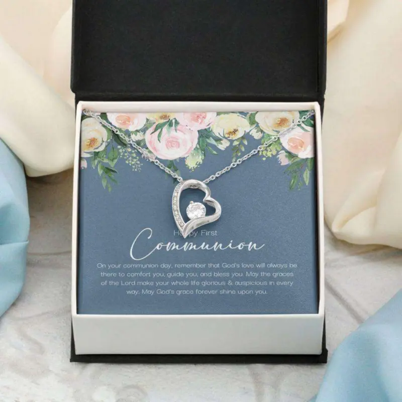 Goddaughter Necklace, First Holy Communion Gift For Goddaughter, God Daughter Gift From Godparents, Girl First Communion, Beautiful Necklace for Daughter - Perfect Gift for Birthdays, Holidays, or Special Occasions