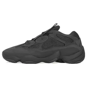 Adidas Originals Yeezy 500 Utility Black Low-Top Dad Sneakers for Men and Women with Mesh and Durable Design Breathable Casual Shoes Athletic Lightweight Breathable kitten heels heels shoes for women kitten heels for women