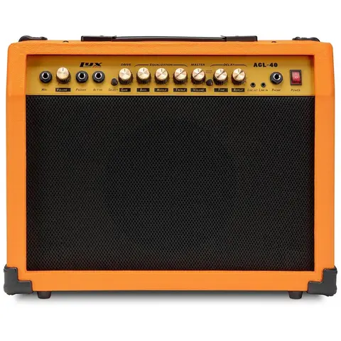 LyxPro 40 Watt Electric Guitar Amplifier