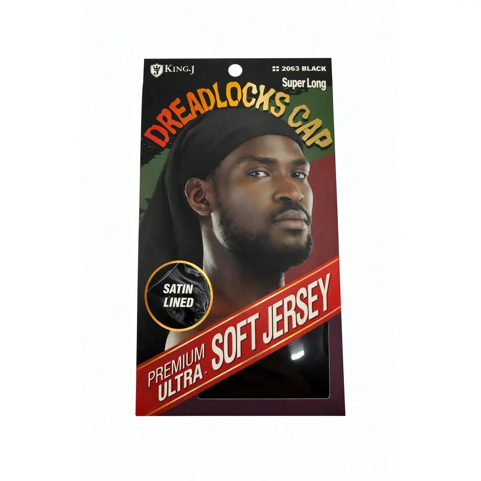 KING J Dreadlocks Cap Soft Jersey