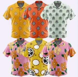 Jinbei Fishman One Piece Anime Hawaiian Shirt | Cool Summer Anime Vibes for Men & Fans