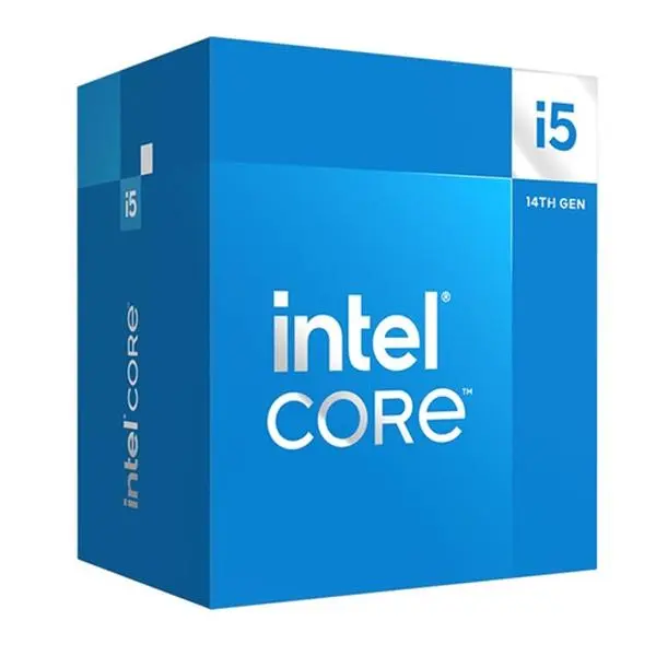 Intel Core i5-14400 Boxed CPU - 4-Core, 2.5GHz OC Boost, LGA-1700 Desktop Processor for PC Builders (BX8071514400)