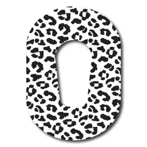 Black and White Cheetah Skin - Dexcom G6