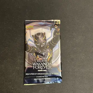 ( SINGLE PACK) Marvel Studios Black Panther: Wakanda Forever Hobby Pack (Upper Deck 2024)