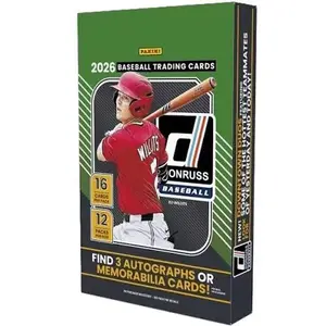 2026 Don Russ Baseball Hobby Box- 3 Autos or Memorabilia Cards- DOWNTOWN CHASE