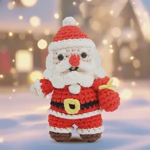 Yes.sister All-in-One Amigurumi Crochet Kit for beginners - Christmas Series with Step-by-Step Video Tutorials