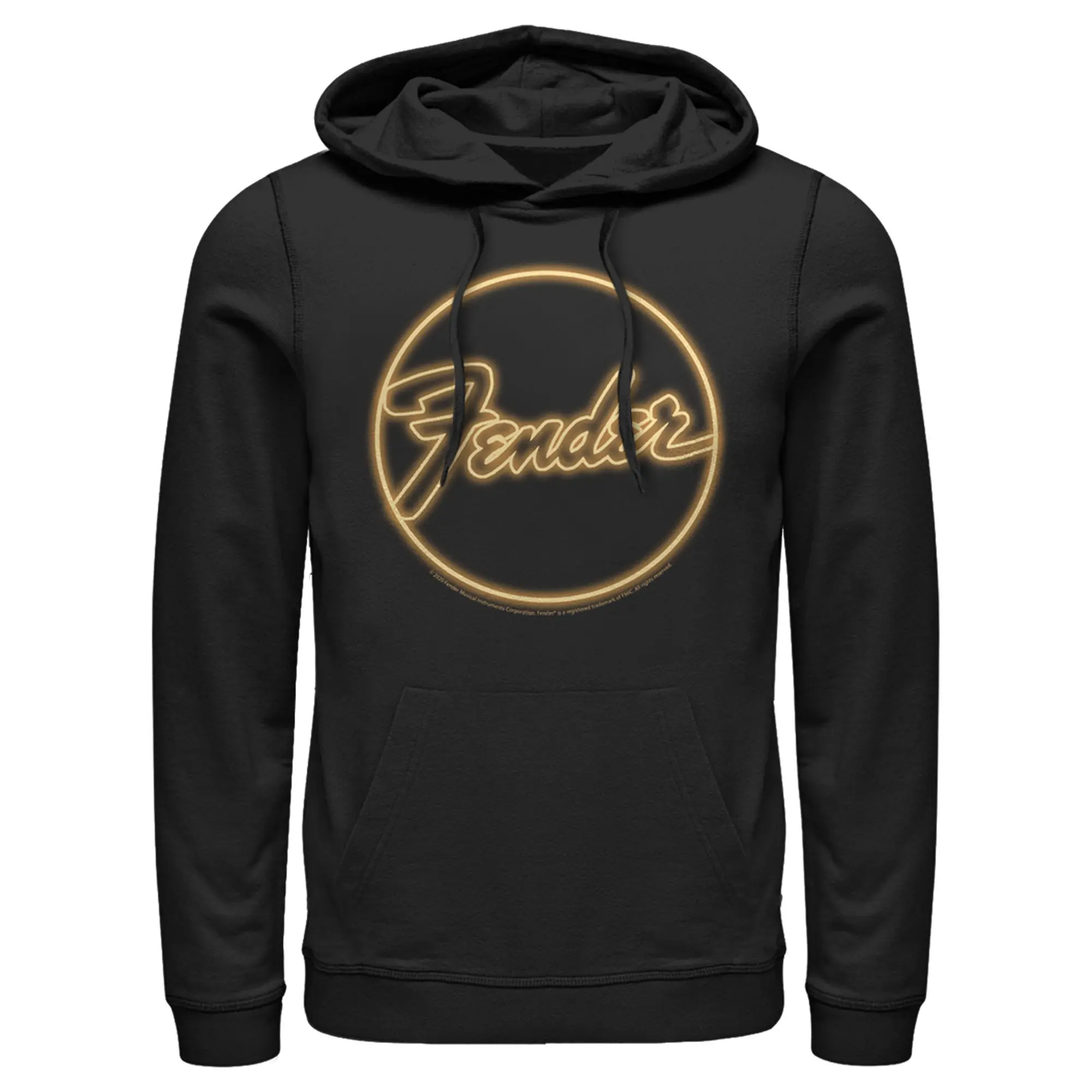 Men's Fender Neon Logo Pull Over Hoodie