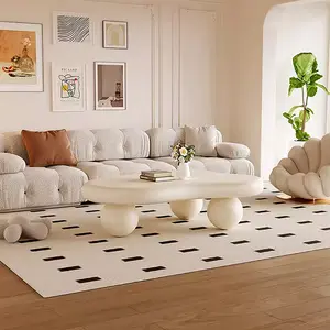 Single Cloud Shape Qute Coffee Table