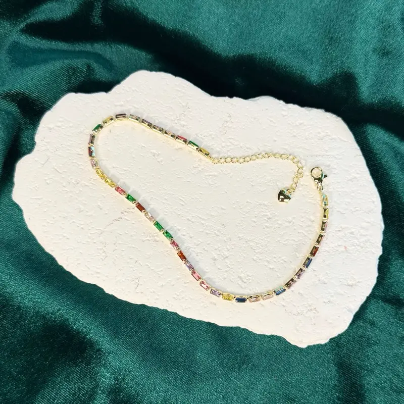 Sprinkles Adjustable Anklet - Gold Plated - 9-11inches