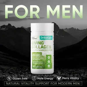 Men’s Power Up Formula — L-Carnitine + Collagen + L-Arginine — Energy & Recovery Support — 60 Capsules