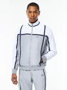 Campo Court Track Jacket- Quiet Grey