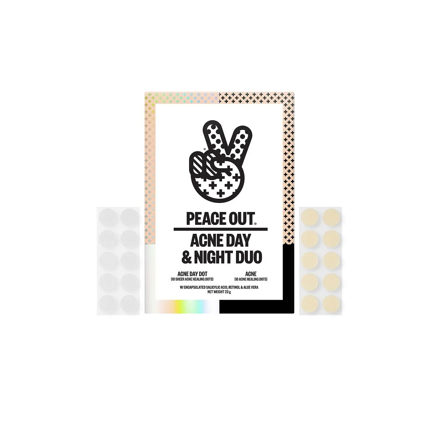 Peace Out Acne Salicylic Acid Day & Night Duo 20 Dots