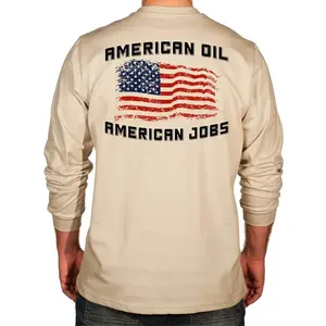 American Oil Graphic FR Long Sleeve Shirt