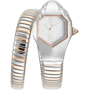 Just Cavalli Women's Signature Snake 22mm Quartz Watch JC1L001M0045