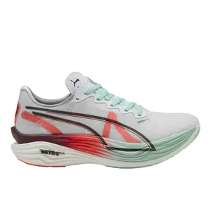 PUMA Mens X Hyrox Deviate Nitro Elite 3 Running Sneakers Shoes - White