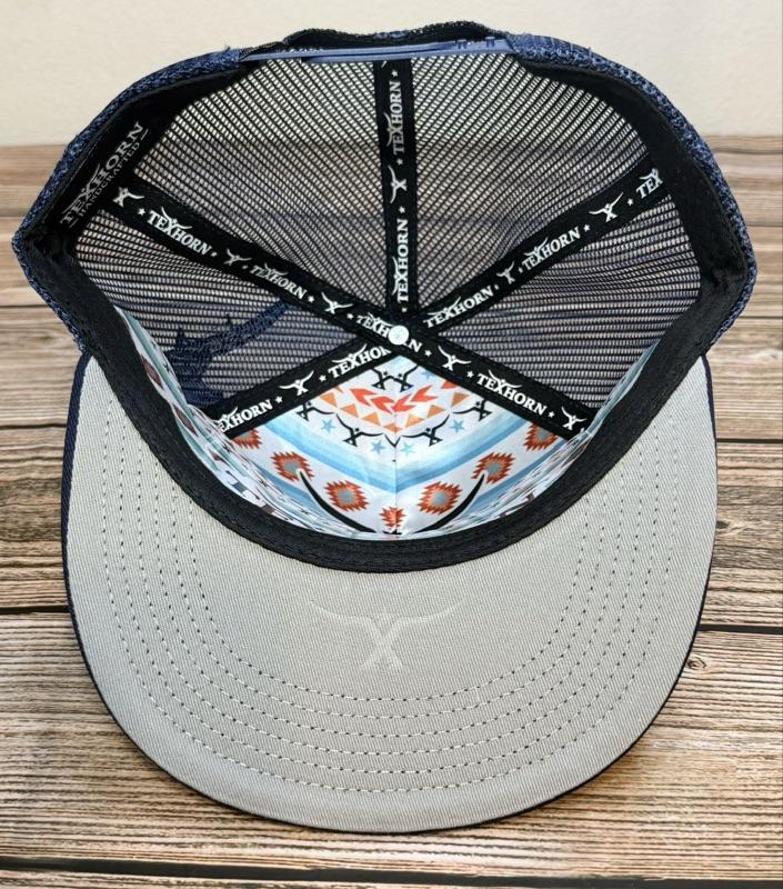 Tex Horn Hat - Dark Blue