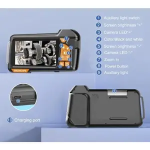 Handheld Single Lens With Screen Endoscope