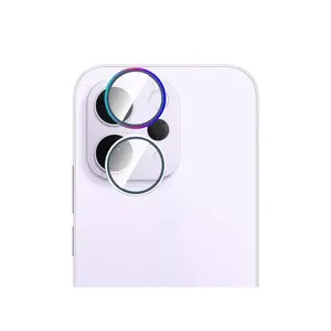 Vivos50 Lens Film Metal Frame Embedded Tempered Glass Eagle Eye Design Full Protection HD Clear Photography