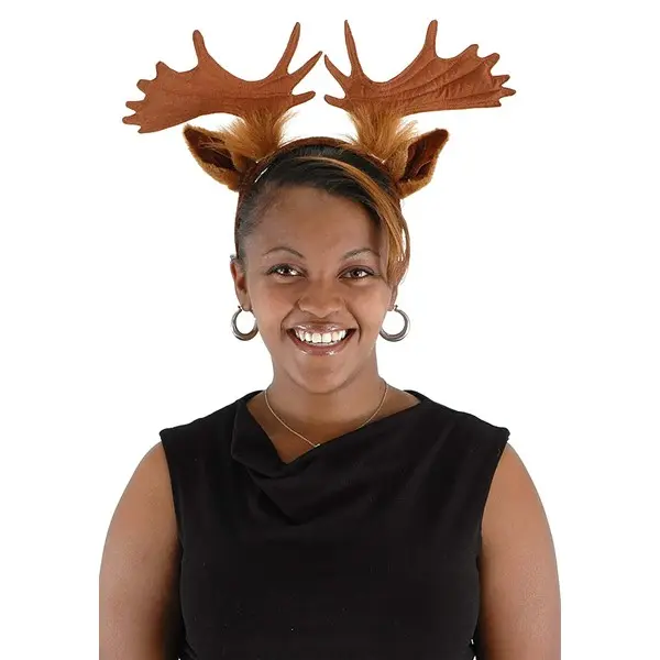 Moose Ears & Antlers Headband