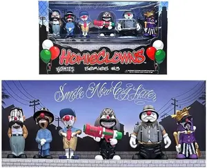 HomieClowns Series 3, 2-Inch Figures Set of 6 Pieces by Homies 20453BX
