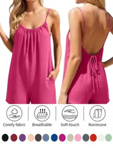Women's One-Piece Summer Dress, Sexy Backless Beachwear, New European Style, Perfect for Vacation, Trendy and Comfortable