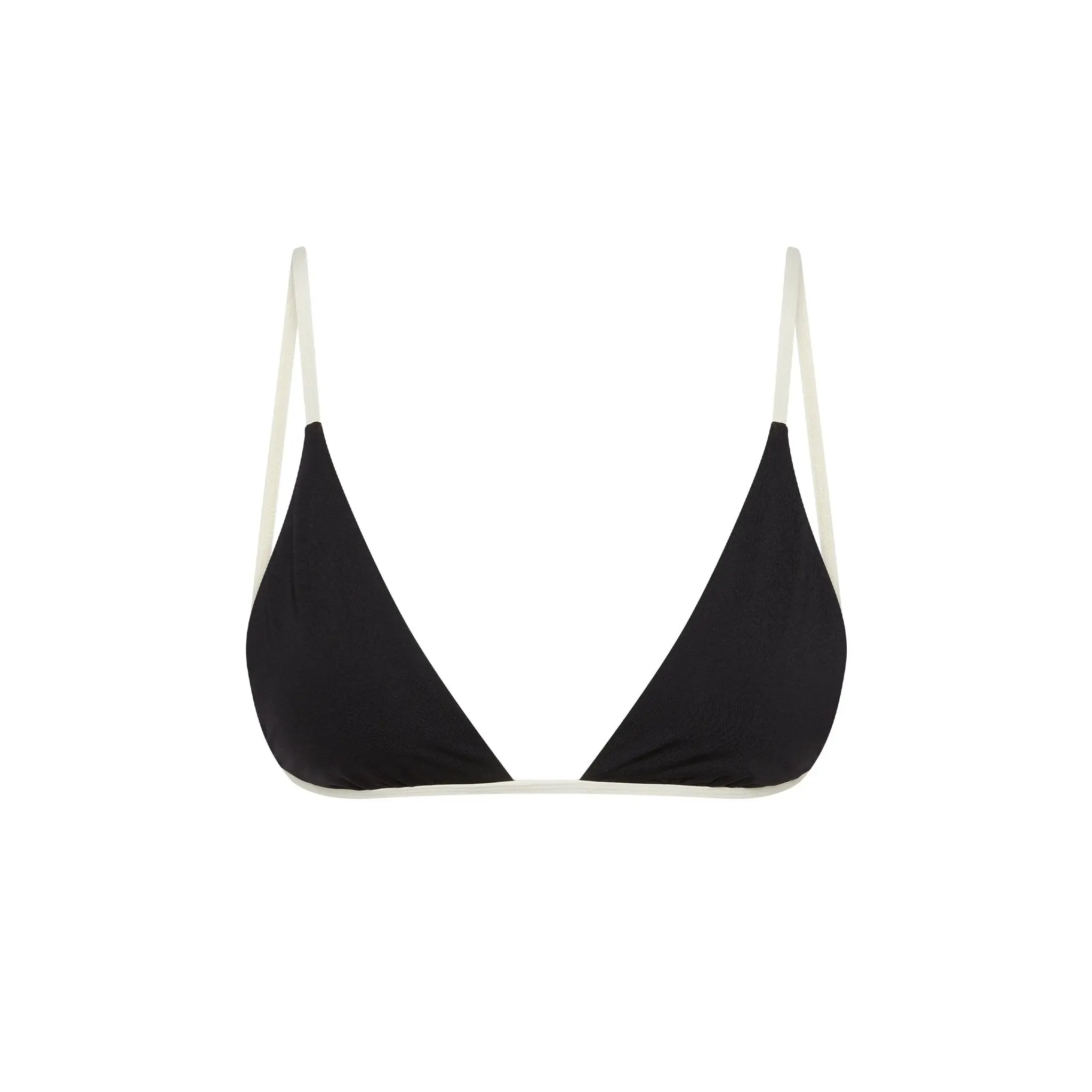 Barbados Top - Black/Ivory