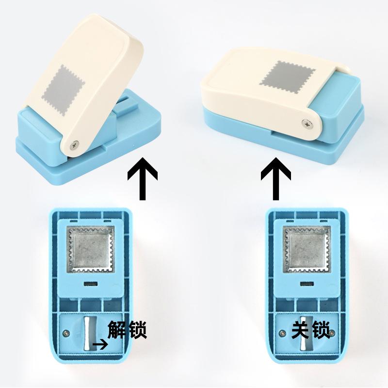 Stamp embosser – a paper punch and embossing tool for creating floral patterns, featuring a lever design that ensures easy and durable operation. Ideal for handmade books, photo albums, greeting cards, office supplies, and gifts.
