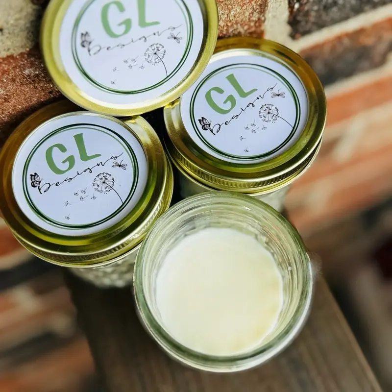 The Pistachio Scented Wickless Candle