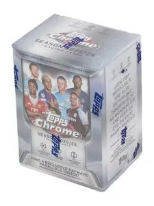 2025/26 Topps Chrome UEFA Club Competitions Soccer Blaster Box