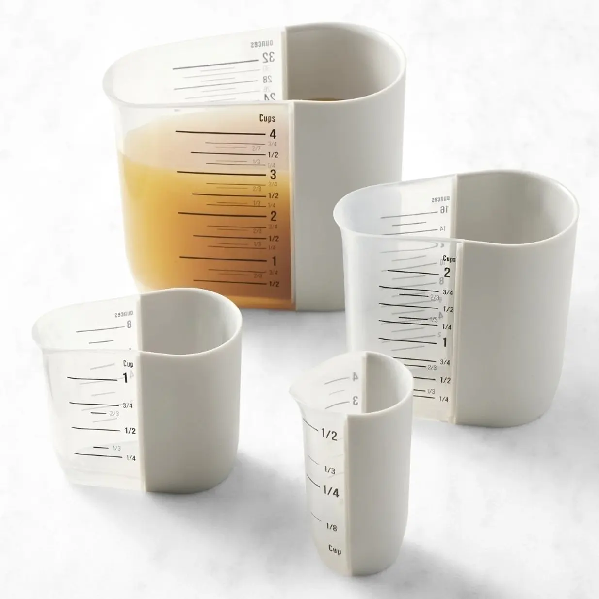 Williams Sonoma Ergonomic Measuring Cups, Set of 4