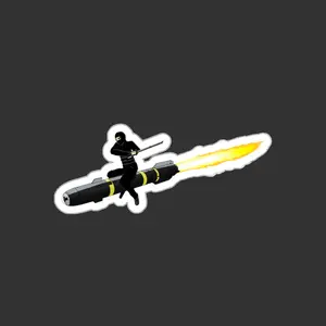Sticker Series - HF - Flying Ninja