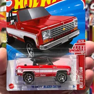 1975 Chevy Blazer Red Edition 1:64 scale Diecast car