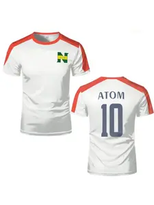 Captain Tsubasa Anime Jersey Shirt Cosplay Custom Tops Loose Men And Women Quick-drying Sportswear Kids Tees Sports  For Men