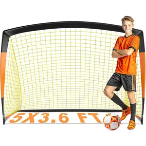 Soccer Goal 5'x3.6',Soccer Net for Kids Backyard