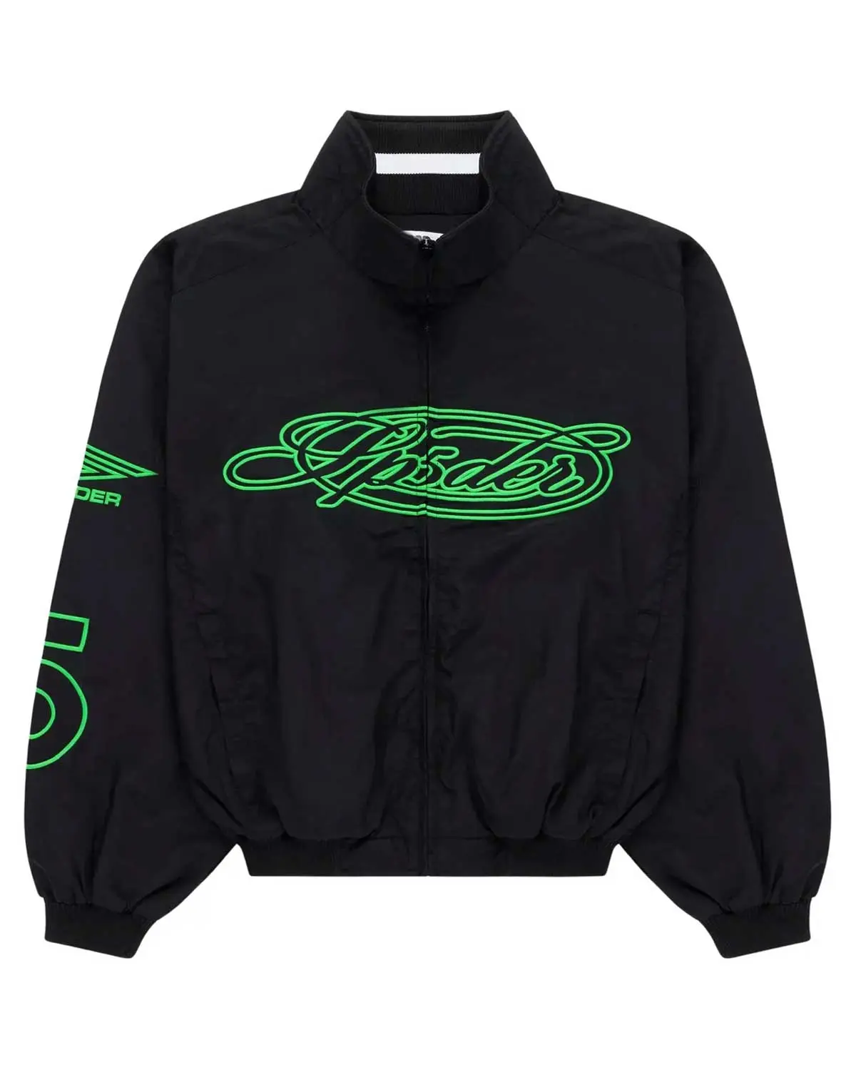 Sp5der Script Warm Up Jacket Black