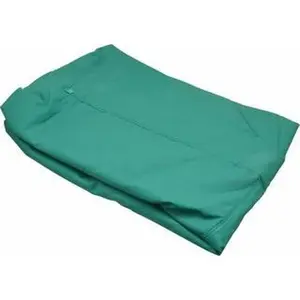 OnGuard Industries 4XL Green Full-Length Chemical Workwear Safety Uniforms - 1 Pocket, PVC-Polyester-Nylon Blend, Zipper Closure, Open Wrists, Open Ankles, All Seasons, Model 710224X00