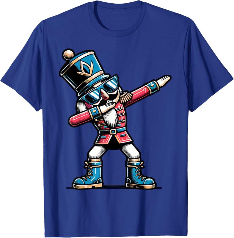 Christmas Gift Nutcracker Dabbing Boys Santa Xmas Funny Unisex T-Shirt Sweatshirt Hoodie Hooded Cotton Menswear Man Classic Short Sleeve Tshirt Christmas Gift Nutcracker Dabbing Boys Santa Xmas Funny Unisex T-Shirt Sweatshirt Hoodie Hooded Cotton Menswear Man Classic Short Sleeve Tshirt